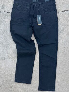 Kenneth Cole Slim Straight Jeans in Black